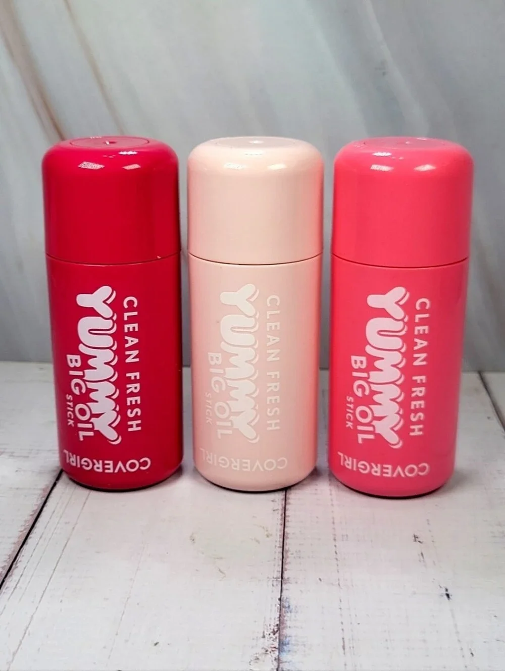 CoverGirl Clean Fresh Yummy Big Oil Stick Bundle NEW!